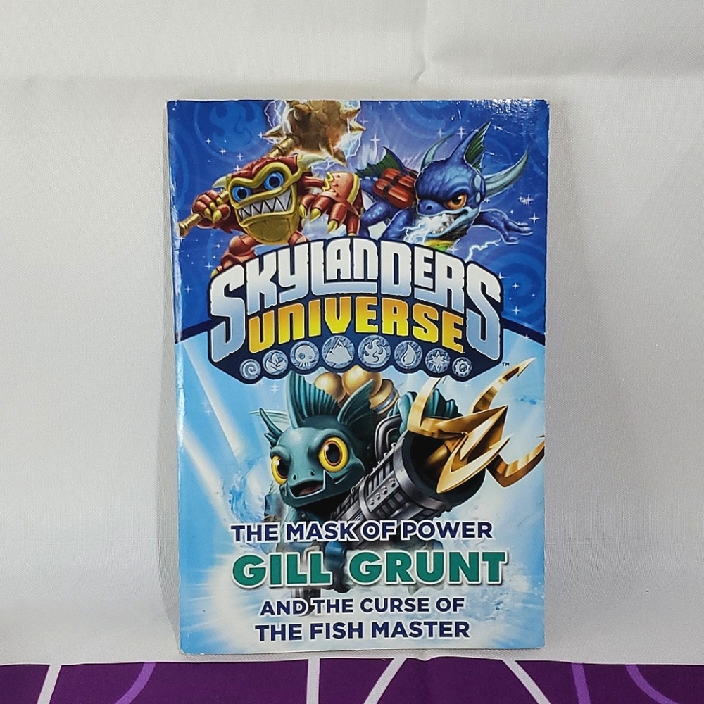 🏷5/$20🏷Skylanders Universe Mask Of Power Gill Grunt & Curse Of The Fish Master